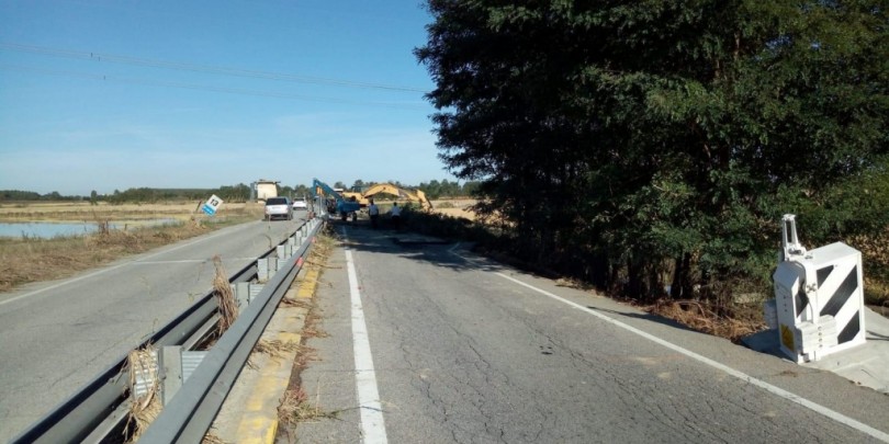 Al via i lavori sulla provinciale che collega Terranova e Candia